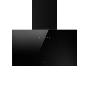 Elica Plat Bl/f/80 Vegghengt ventilator - Svart/glass