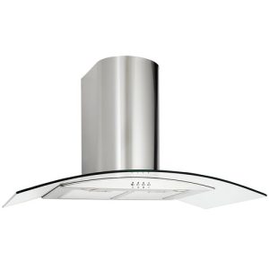 Scandomestic Emv902 Vegghengt ventilator - Rustfritt Stål