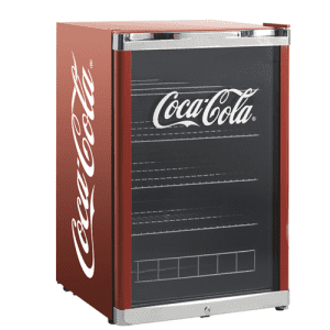 Scandomestic High Cube Kjøleskap - Rød