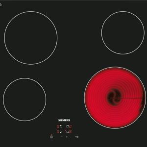 Siemens Et611he17e Keramisk topp - Svart