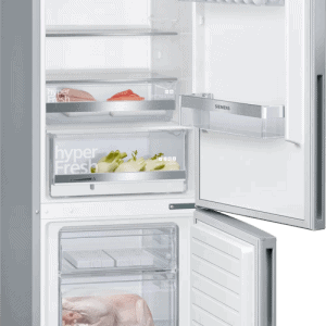 Siemens Kg39eaica Iq500 Kombiskap - Rustfritt Stål