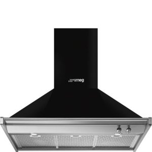 Smeg Kd90hne Vegghengt ventilator - Svart