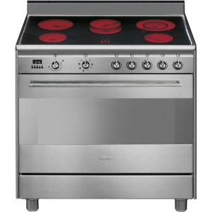 Smeg Scd91cmx9 Keramisk komfyr - Rustfritt Stål