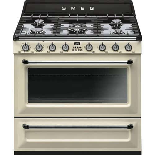 Smeg Tr90p9 Gasskomfyr – Krem test