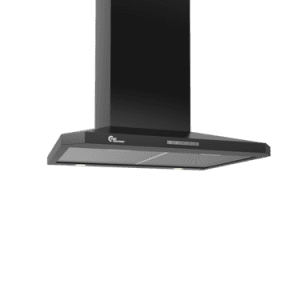 Thermex Decor 787 60 Cm Sort U/motor Vegghengt ventilator - Svart