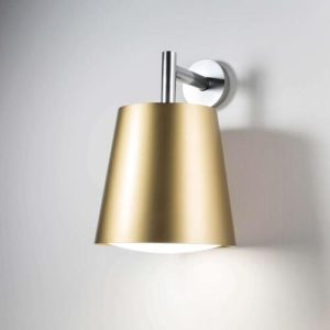 Witt Architect Brass-2 Vegghengt ventilator - Messing