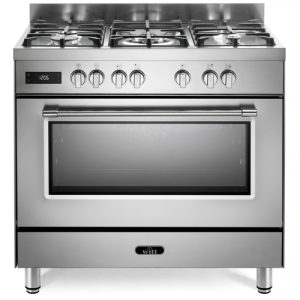 Witt Wgc906ss Gasskomfyr - Stål