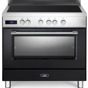 Witt Wic906bl Induksjonskomfyr - Svart/glass