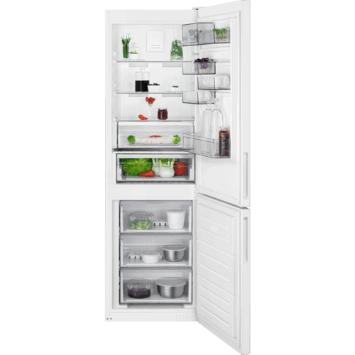 Aeg Rcb632e4mw Kombiskap – Hvit
