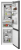 Aeg Rcb736d5mb Kombiskap – Svart