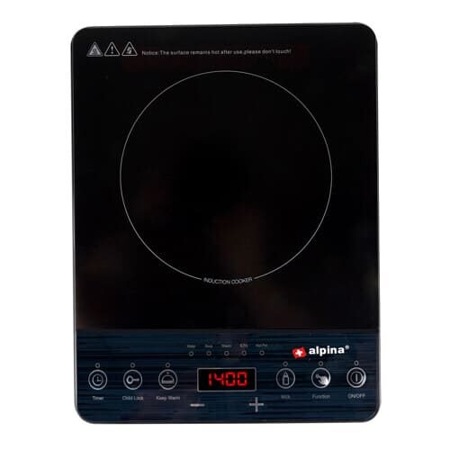 Alpina Cooker Plate Induction Single Grillplater & Platetopper