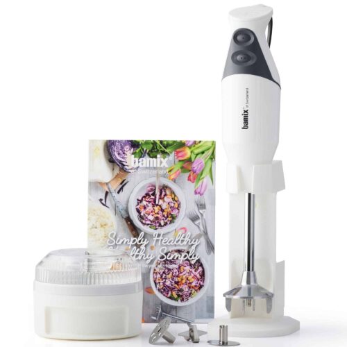Bamix Simply Healthy Stavmikser, Hvit