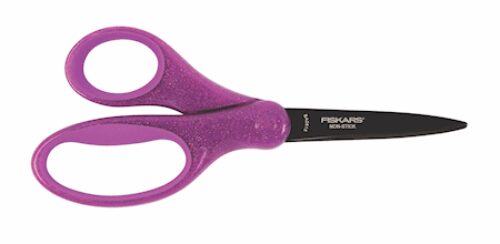 Barnesaks Glitter lilla