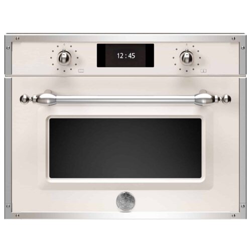 Bertazzoni F457HERMWTAX Heritage kombiovn med mikrobølgeovn, 45 cm, kremhvit