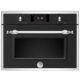 Bertazzoni F457HERMWTNE Heritage kombiovn med mikrobølgeovn, 45 cm, matt sort