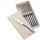 Biffkniv stor 6 st. blank stål 23 cm