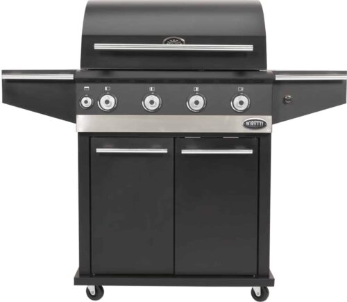 Boretti Gass/kullgrill Ibrido