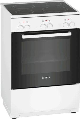 Bosch Hka000020u Serie 2 Keramisk komfyr – Hvit
