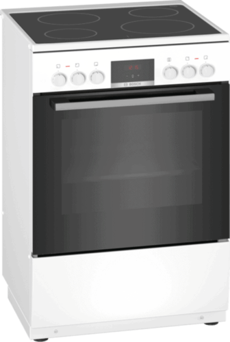 Bosch Hkn31a020u Serie 4 Keramisk komfyr – Hvit
