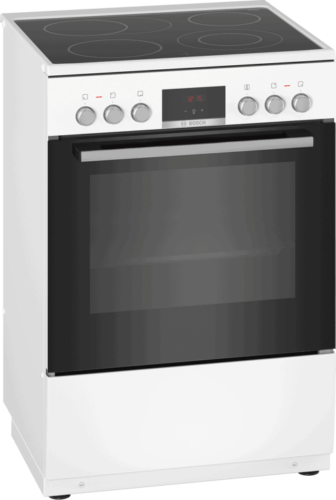 Bosch Hkr39a220u Serie 4 Keramisk komfyr – Hvit