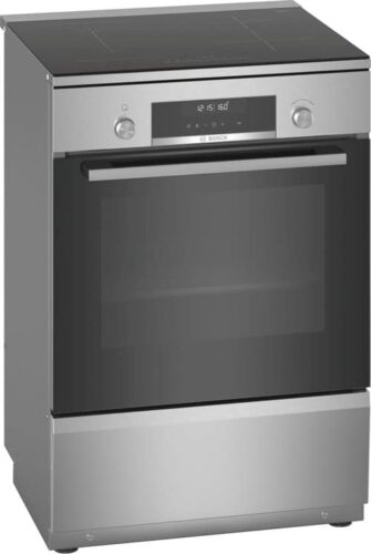 Bosch Hls79w350u Serie 6 Induksjonskomfyr – Rustfritt Stål
