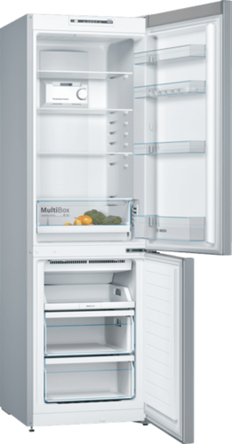 Bosch Kgn36nleb Serie 2 Kombiskap – Stål Look