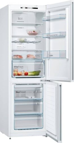 Bosch Kgn36vwed Kombiskap – Hvit