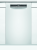 Bosch Spu4hmw53s Serie 4 Innebygd oppvaskmaskin – Hvit