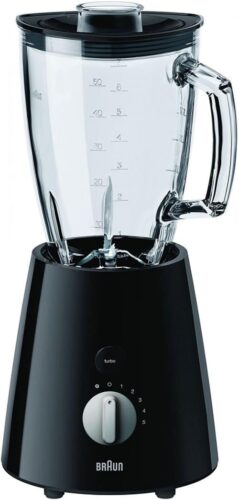 Braun Jb3060 Black Blender 1,75 L Blender – Svart