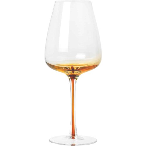 Broste Copenhagen «‘Amber»‘ Munnblåst hvitvinsglass