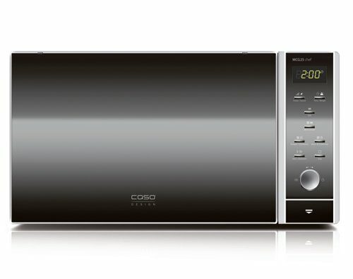 Caso 3350 Mcg25 Chef Steel 900 Watt Mikroovner – Rustfritt Stål