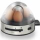 Caso E7 Eggekoker, 7 egg, Stål/Svart