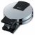 Cloer 0185 Ø 20 Cm Shiny Steel 930 Watt Vaffeljern – Stål Look