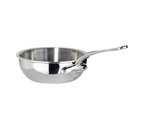 Cook Style Sautépanne Rund 0,8L blank stål