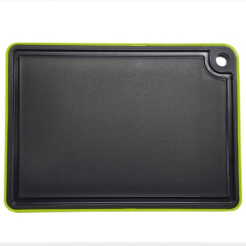 Daloplast Skjærebrett, 35×25 cm, svart/lime