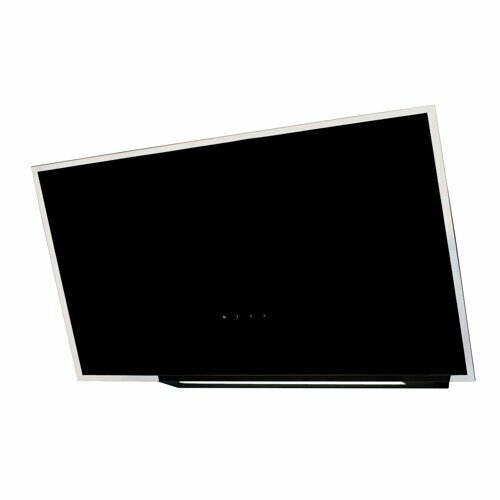 Eico Frame 80 N Em – Link Vegghengt ventilator Svart/glass