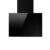 Eico Plat Bl/f/55 Vegghengt ventilator – Svart/glass