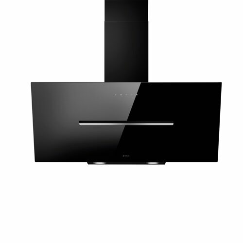 Eico Shy-s Bl/a/90 Vegghengt ventilator – Svart/glass
