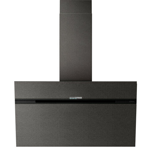 Eico Stripe Urban 90 Cast Iron Vegghengt ventilator – Svart