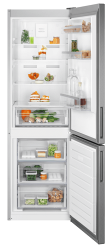 Electrolux Lnt5mf32u0 Kombiskap – Stål Look