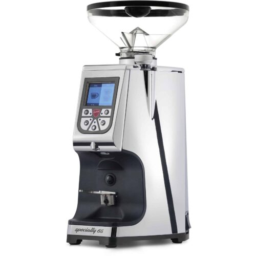 Eureka ATOM Specialty 65 elektronisk kaffekvern, forkrommet stål