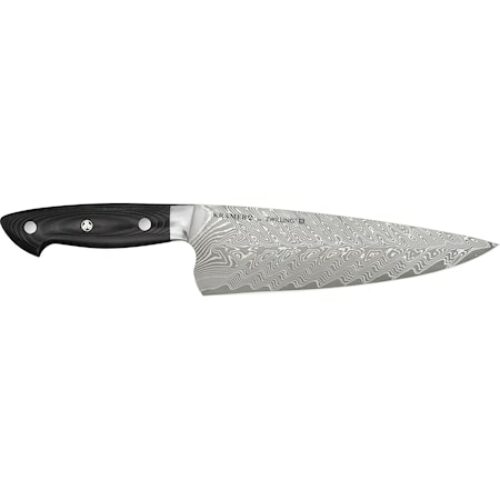 Euroline Stainless Damask Gyutoh. Kokkekniv bred 20 cm
