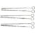 Exxent Grillspyd 6 stk 30 cm Rustfritt
