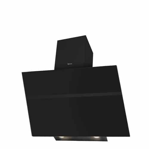 Gram Efs5663-90b Vegghengt ventilator – Svart/glass