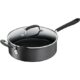 Jamie Oliver Quick & Easy Traktørpanne 26 cm Hard Anodisert med glasslokk