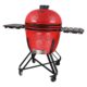 Kamado Grill Large Loger Rød