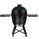 Kamado Grill Medium Loger Svart
