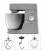 Kenwood Chef Xl Kvl4100s Testvinner Tænk Kjøkkenmaskin – Sølv
