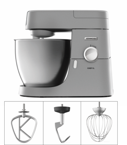 Kenwood Chef Xl Kvl4100s Testvinner Tænk Kjøkkenmaskin – Sølv
