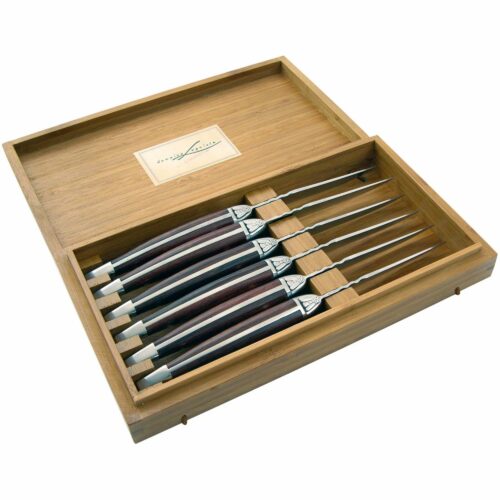 Laguiole Domaine Steakkniver 6-pakk